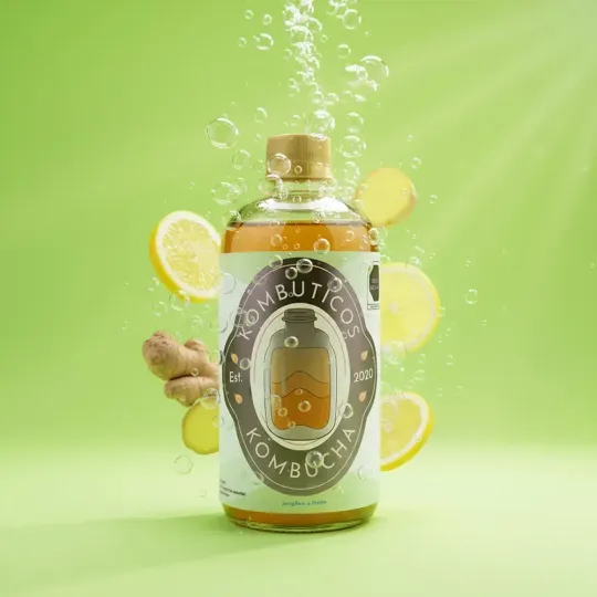 Sabor Jengibre y Limón Caja de 12 pzas