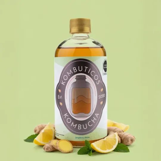 Sabor Jengibre y Limón Caja de 12 pzas