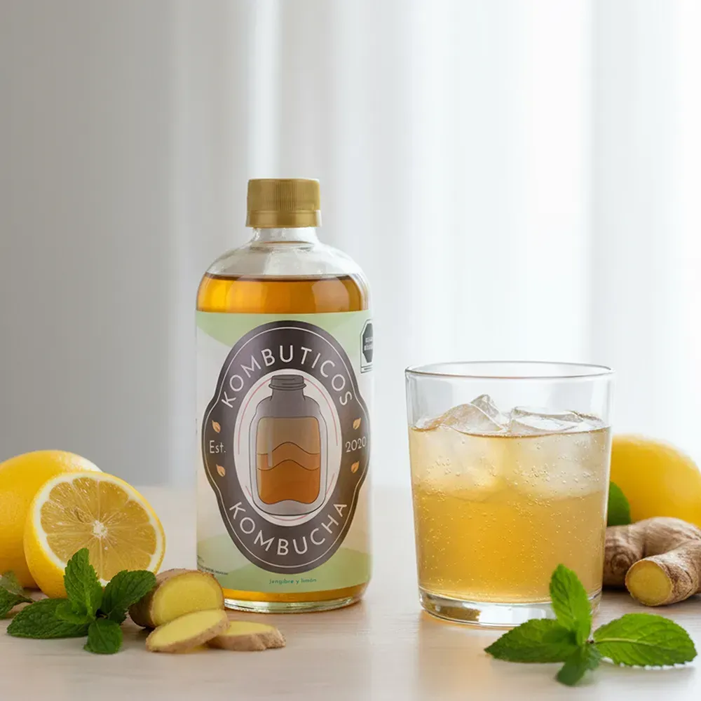 Sabor Jengibre y Limón Caja de 12 pzas